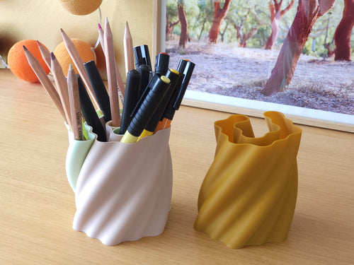 Pot à crayon design "Bauges"
