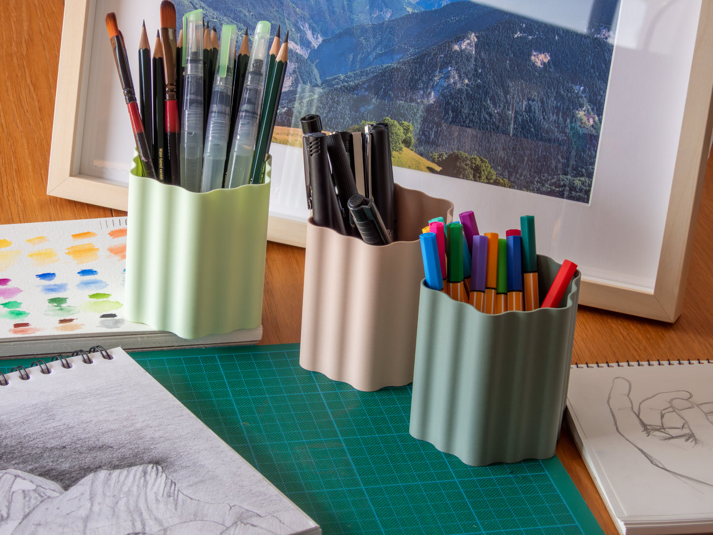 Pot à crayon design "Dévoluy"