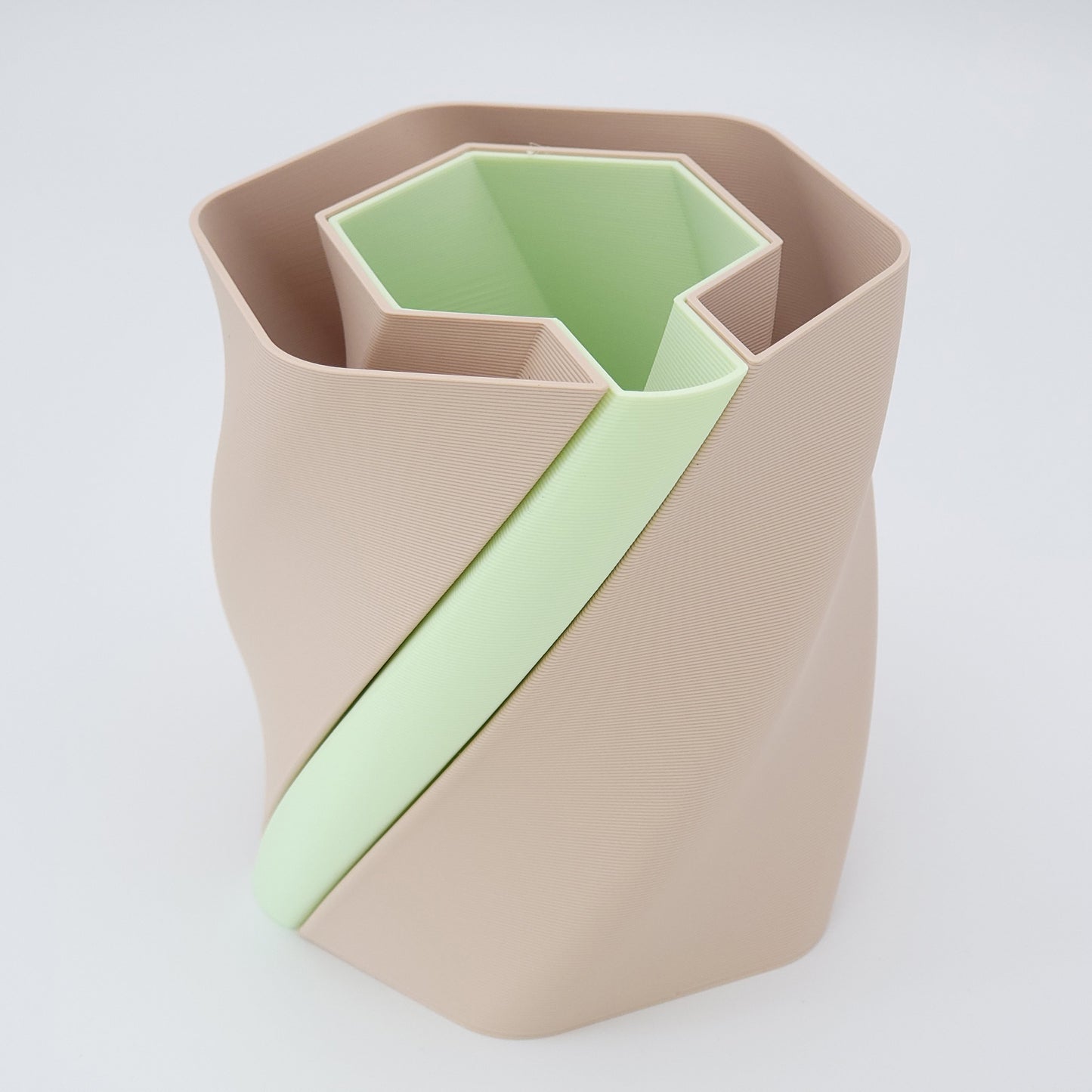 Pot à crayon design "Chartreuse"
