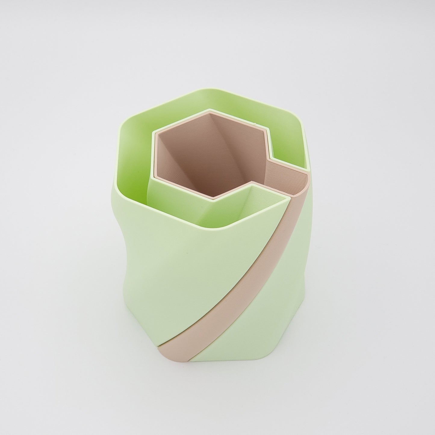 Pot à crayon design "Chartreuse"