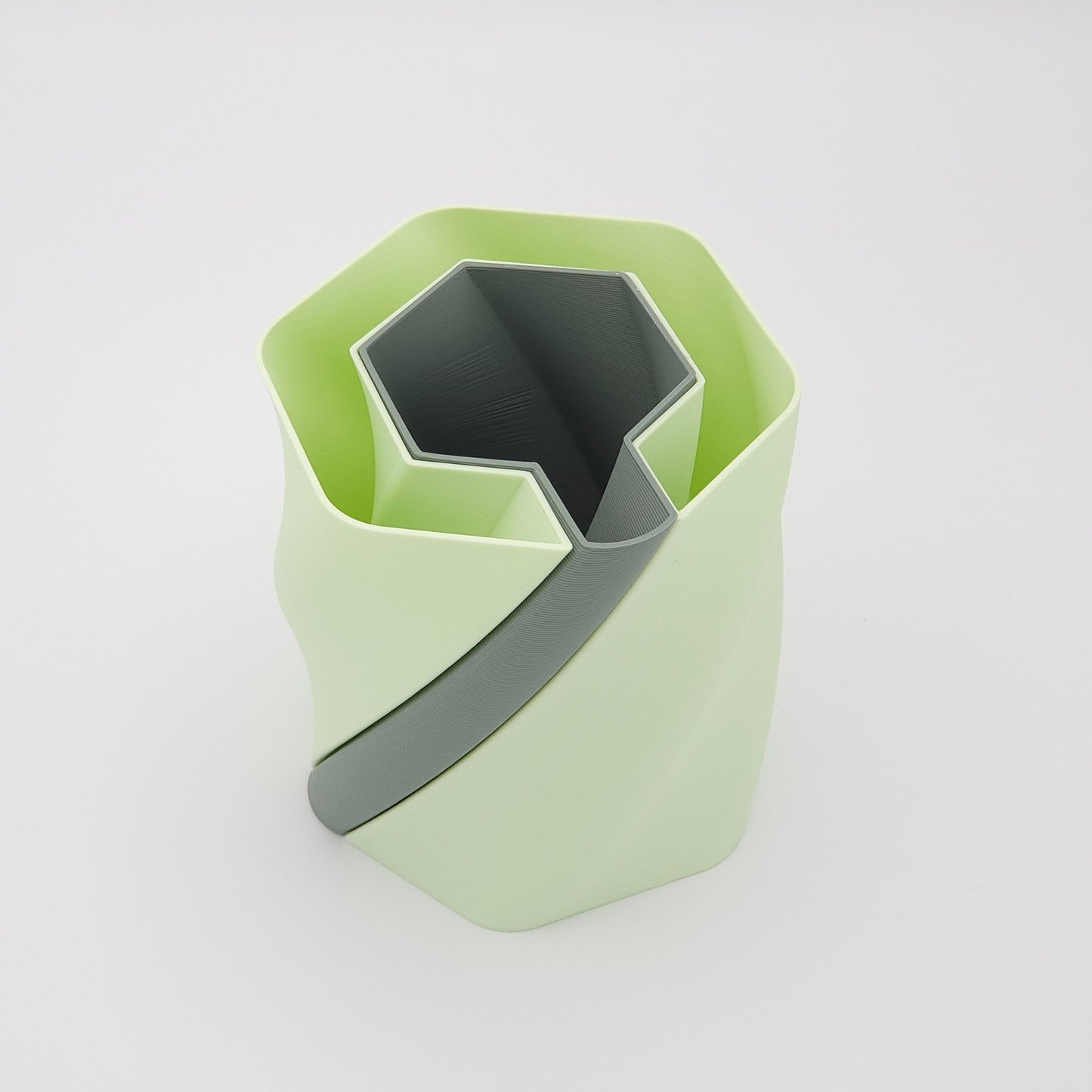 Pot à crayon design "Chartreuse"