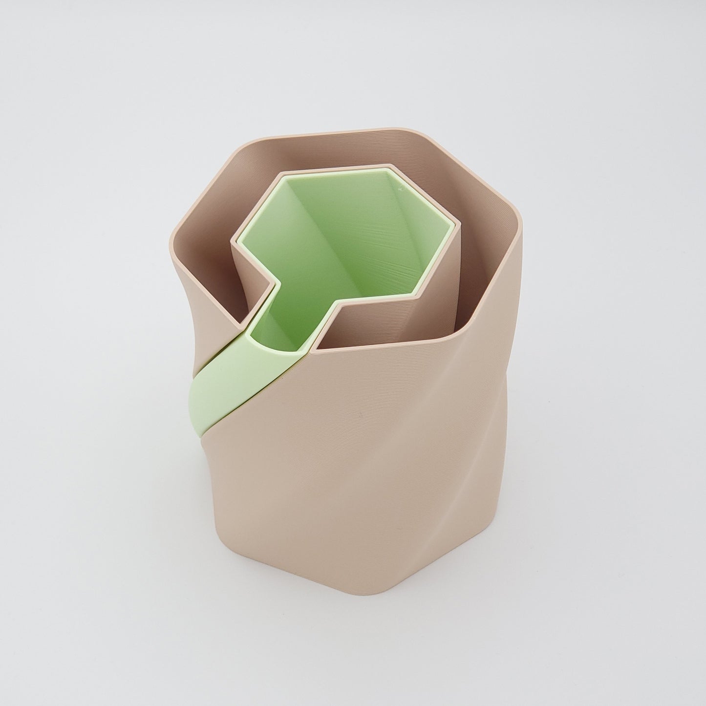 Pot à crayon design "Chartreuse"