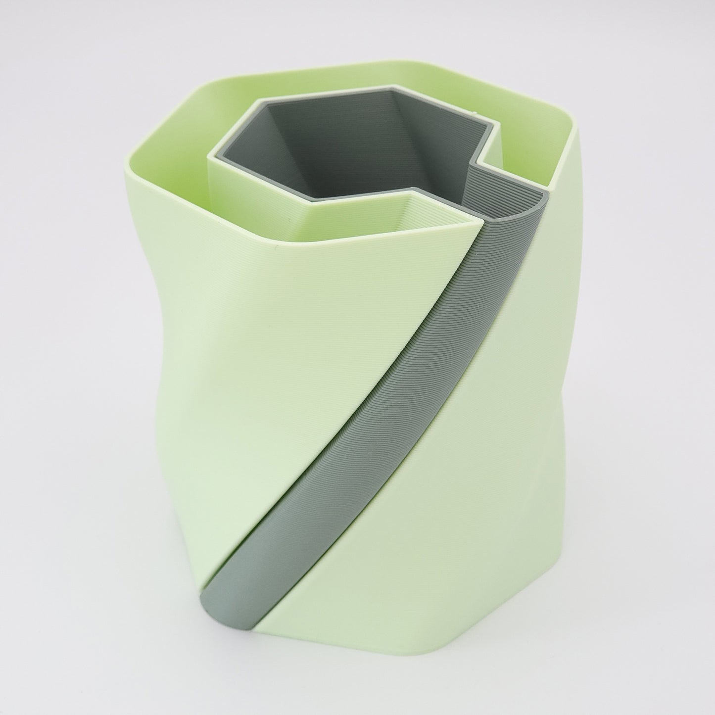 Pot à crayon design "Chartreuse"