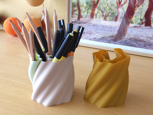 Pot à crayon design "Bauges"