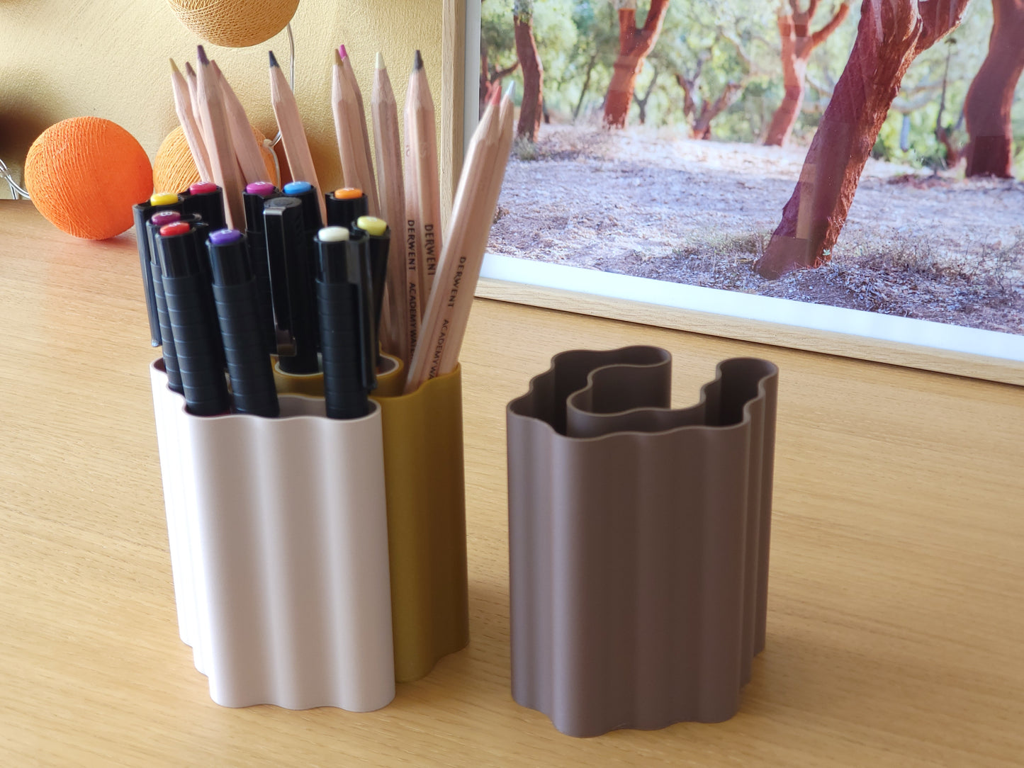 Pot à crayon design "Belledonne"