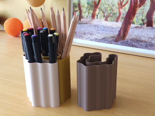 Pot à crayon design "Belledonne"
