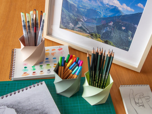 Pot à crayon design "Vercors"