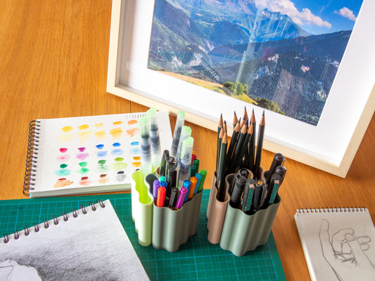 Pot à crayon design "Vanoise"