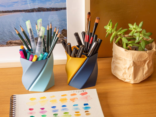 Pot à crayon design "Ploumanac'h"
