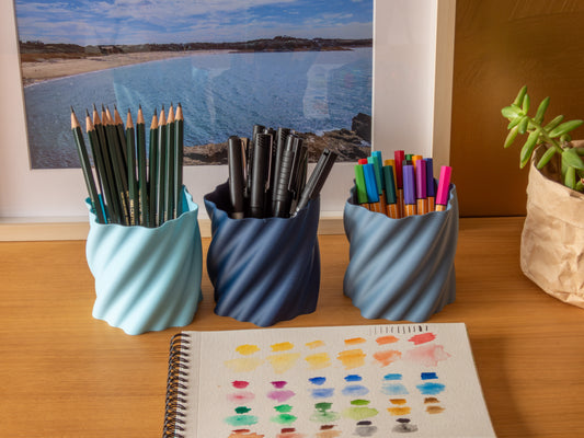 Pot à crayon design "La Govelle"