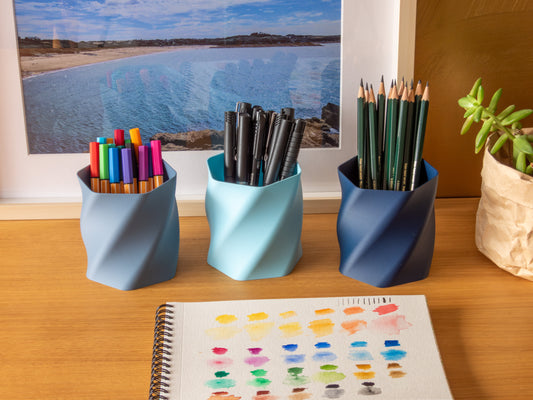 Pot à crayon design "Saint-Guirec"