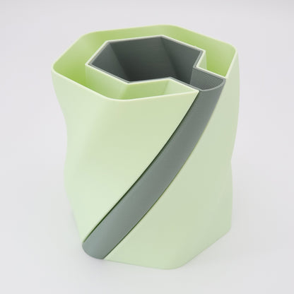Pot à crayon design "Chartreuse"