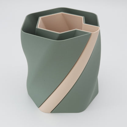 Pot à crayon design "Chartreuse"