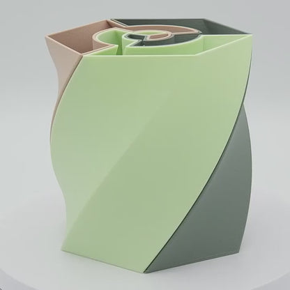 Pot à crayon design "Ecrins"