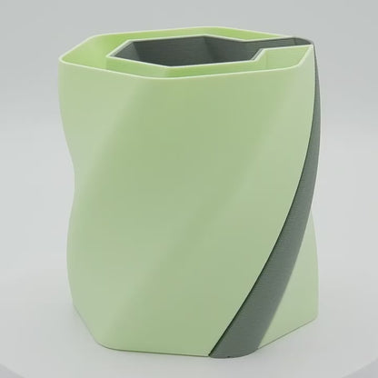 Pot à crayon design "Chartreuse"